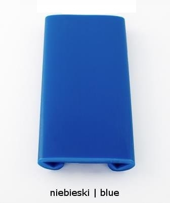 Zábradlová lišta 40x8 mm Modrá role 20 m