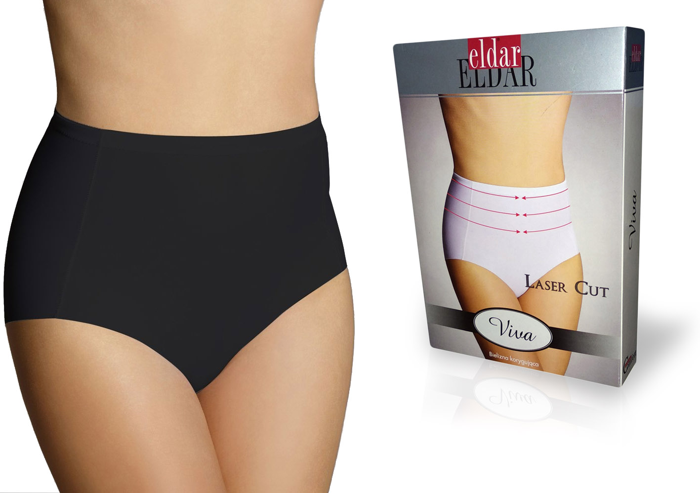 

Eldar Viva Figi Korygujące Laserowo Cięte czerń S