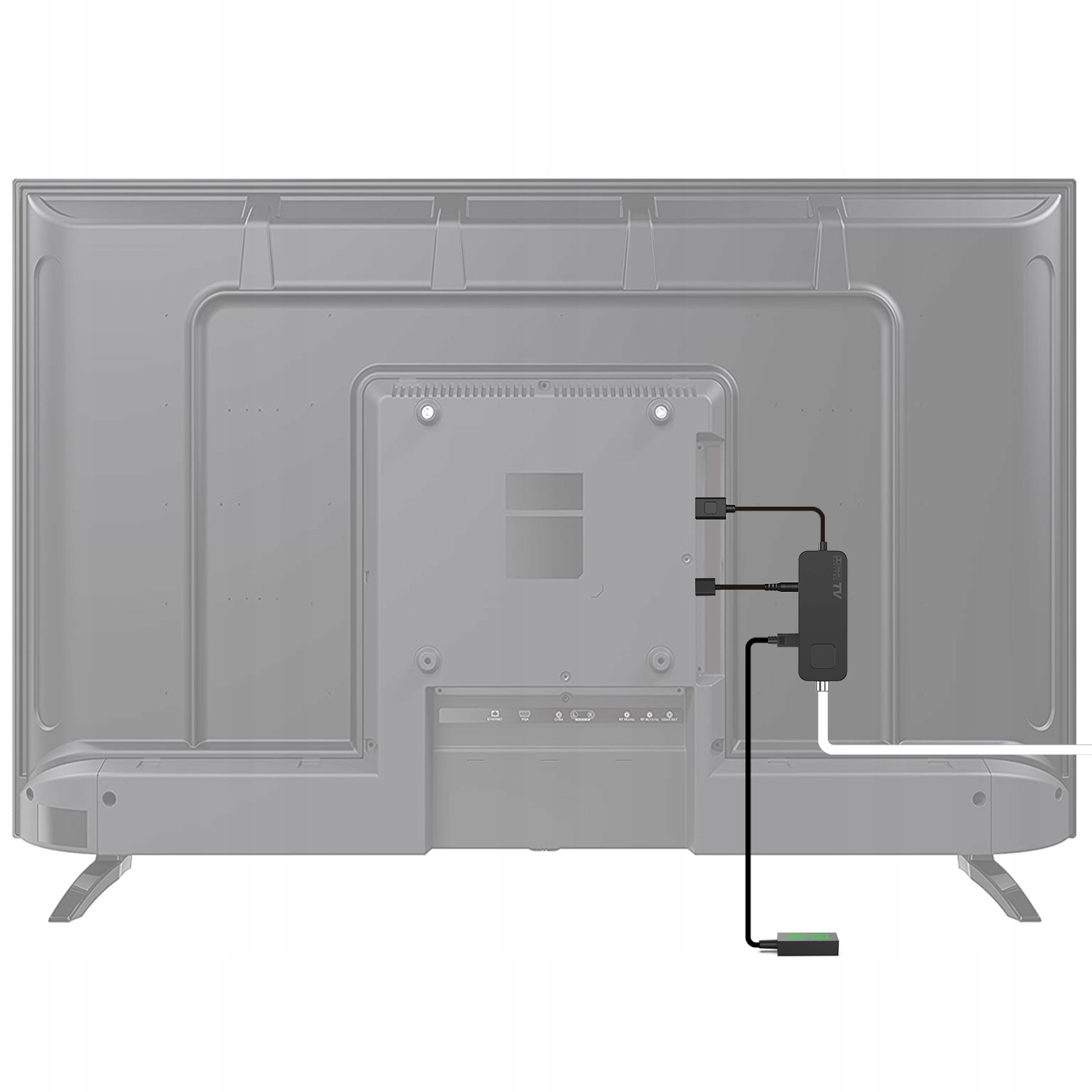 Tuner dekoder dvbt2 hevc mini stick tv naziemnej Kod producenta U3