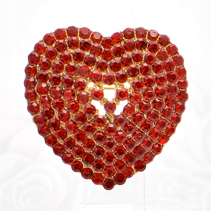 Broszka - retro - Vintage - Serce nr.92 Marka Inna marka