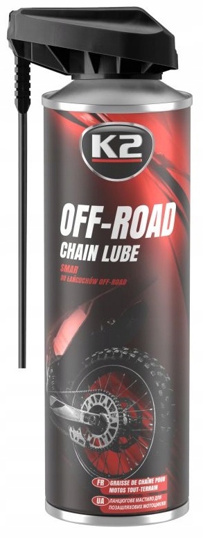 

Olej Smar Do Łańcucha Linek Motocykli K2 250ML