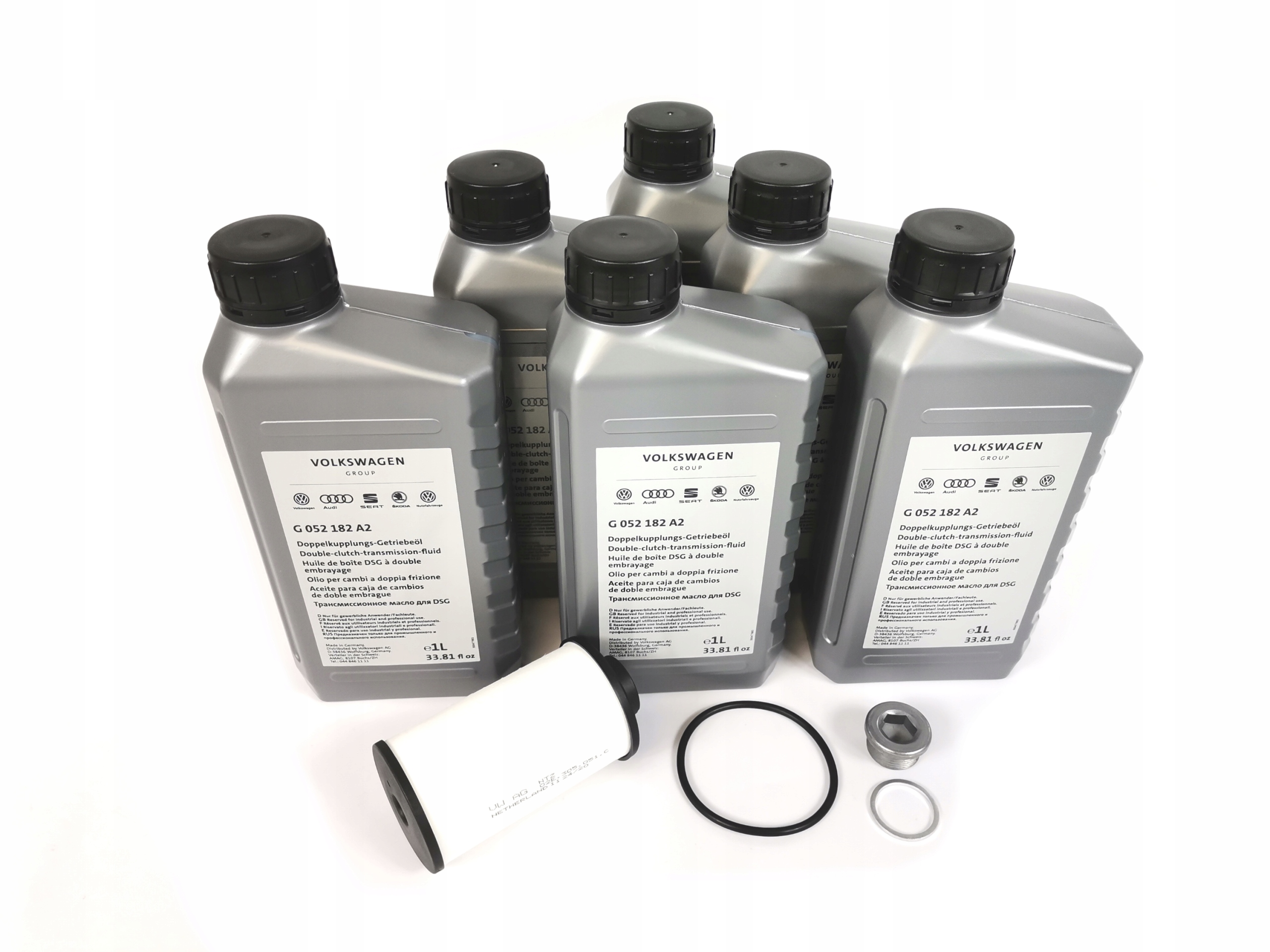OLEJ DO AUTOMATYCZNEJ SKRZYNI BIEGÓW DSG VW ZESTAW