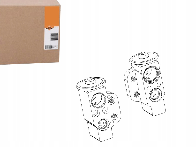 NRF38368 Expanzní Ventil Klimatizace Vw Polo/fabi Asistent řidiče #33