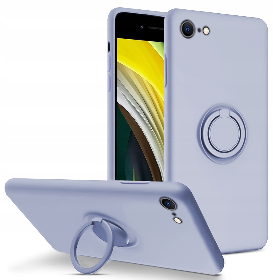 

Etui Silicone Ring Szkło do iPhone 7 8 Se 2020