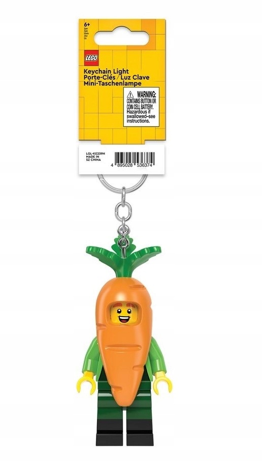 Lego Brelok Latarka Led Marchewka LGL-KE239H