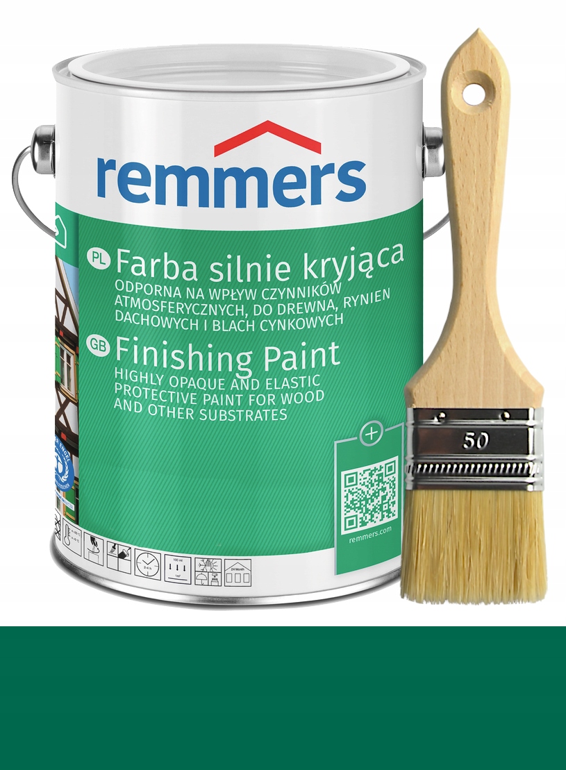 Remmers Tyrkysová Barva na dřevo 2,5 l