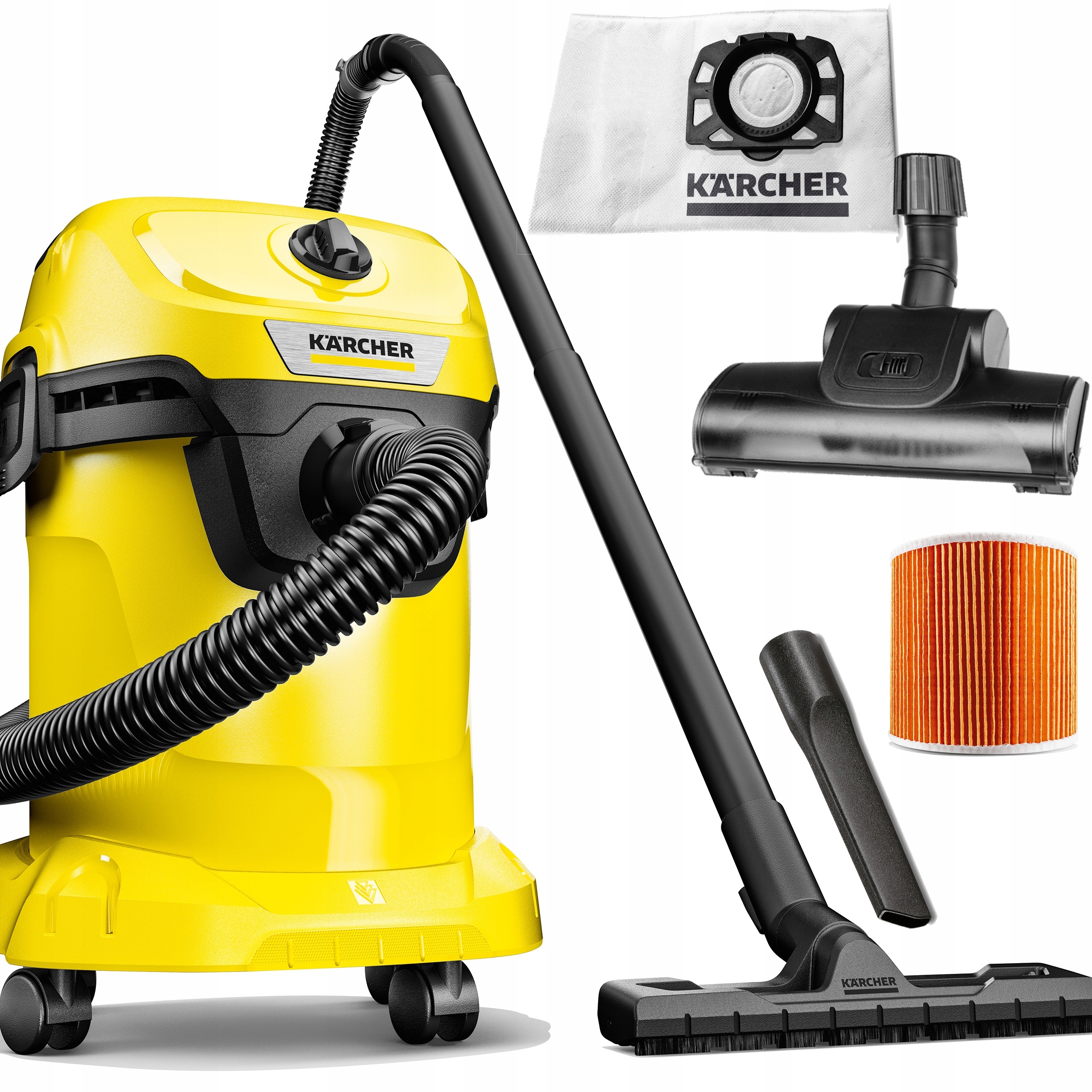 Vysavač Karcher Wd 3 V15/6/20 Suché Mokré Vyfukování