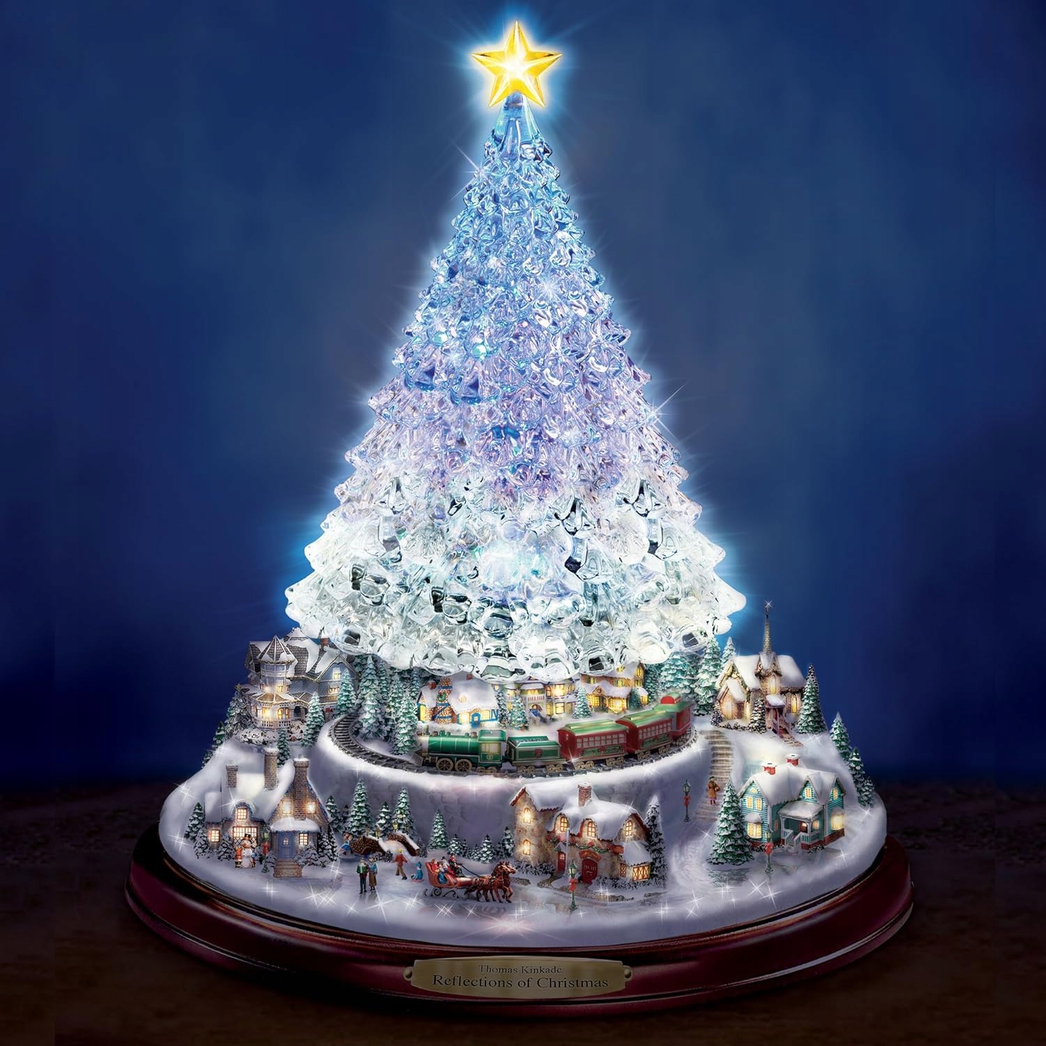 THOMAS KINKADE CHOINKA FIGURKA ŚWIĄTECZNA Wysokość Do 100 cm