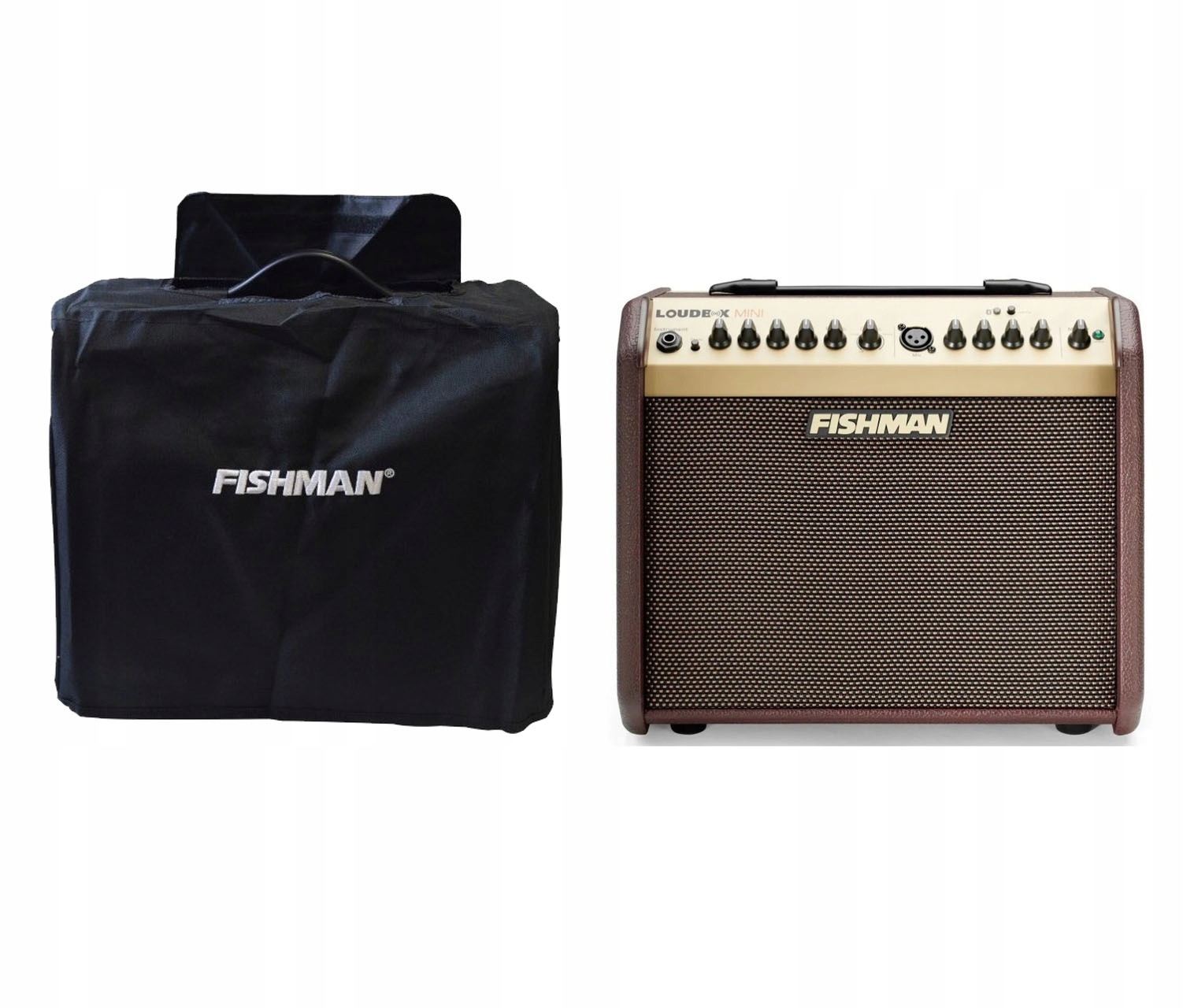 Fishman Loudbox Mini Pro Bluetooth kytarový zesilovač s obalem, sada