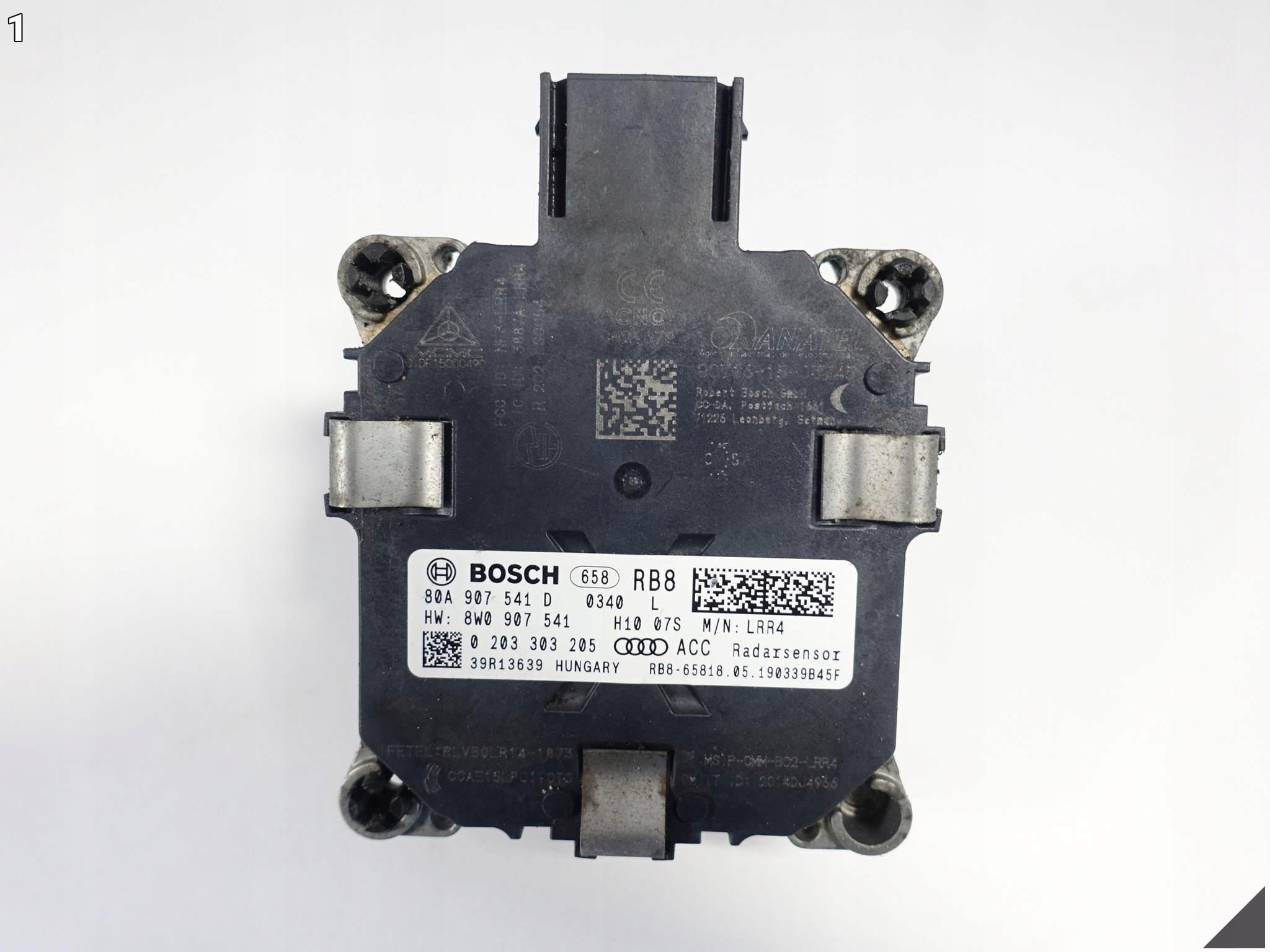 AUDI SQ5 Q5 II 80A 17- RADAR SENSOR ACC DISTRONIC sensor left 80A907541D