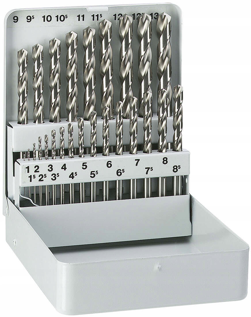 25 Ks kobaltových vrtáků do kovu a Inox Alpen KM-25 [0000100225100]