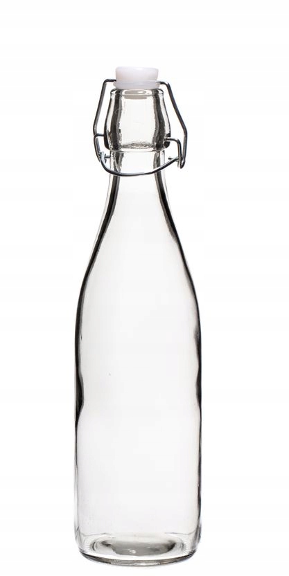 

Butelka Szklana 500 ML na zapięcie krachla oliwa