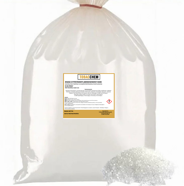 Kyselina Citrónová Monohydrát Potravinářského E330 5 Kg