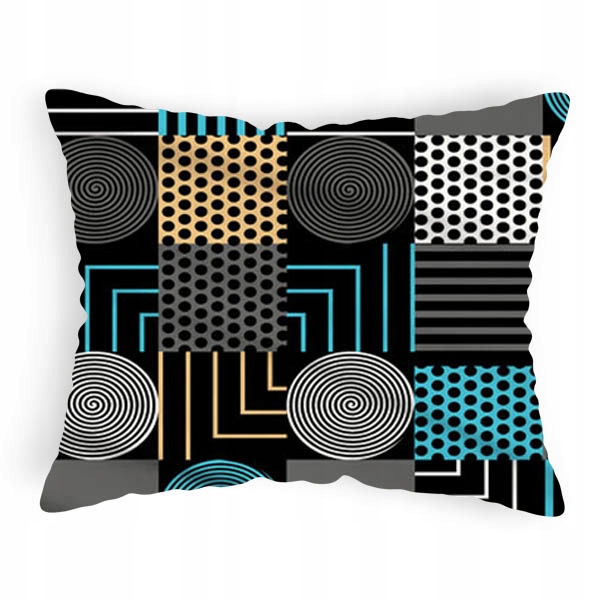 

Poszewka na poduszkę geometryczny wzór 40x60 cm