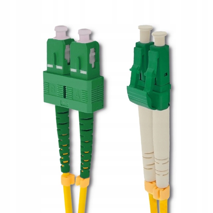 Qoltec Patchcord światłowodowy SC/APC - LC/APC | Singlemode | 9/125 | 2m Kod producenta 54036