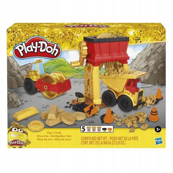 

Play Doh Kopalnia Złota Ciastolina Nowy Zestaw
