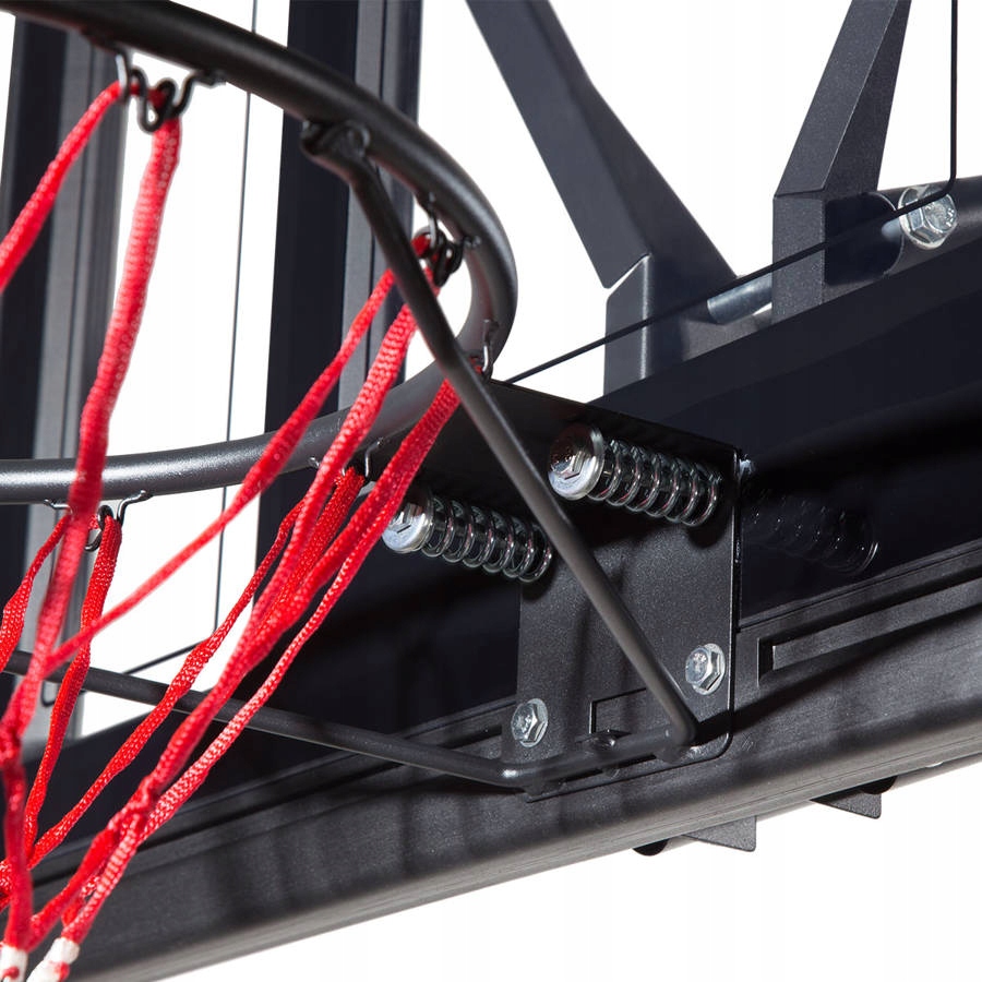 Wolnostojący Kosz Do Koszykówki Kosza NILS ZDK020 TABLICA OBRĘCZ SIATKA Kolor czerń