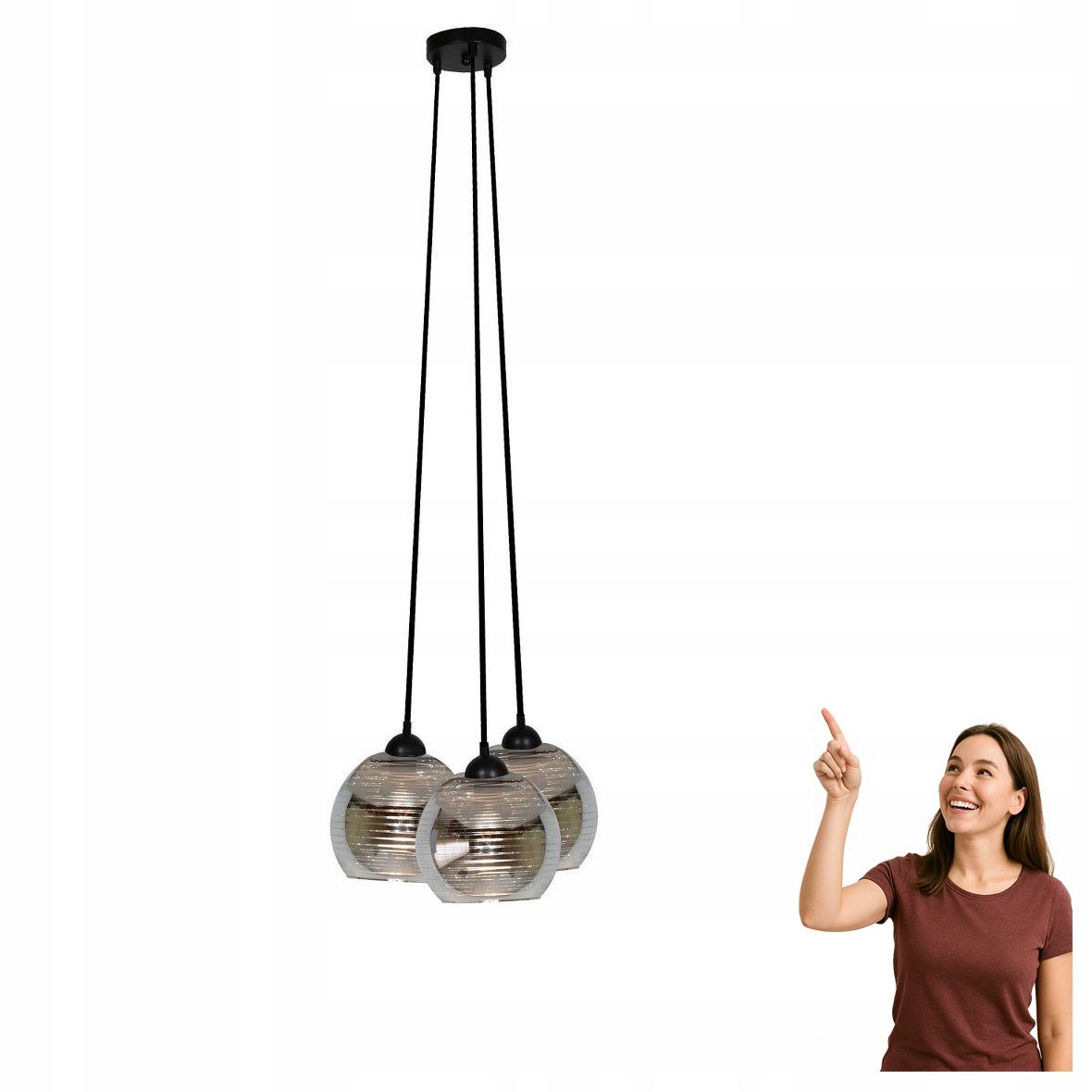 Závesná lampa Trio 1 33-62840 Candellux