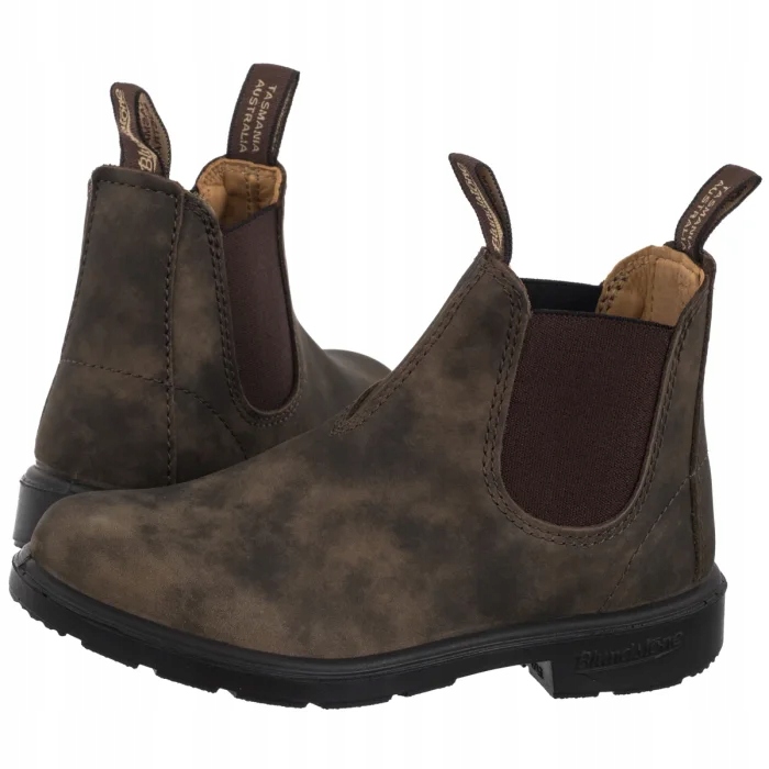 Buty Sztyblety dla Dzieci Blundstone 565 Rustic Brown Brązowe