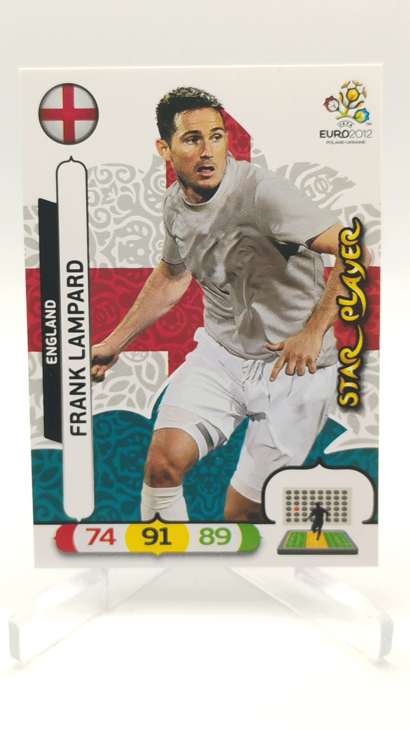 Panini Euro 2012 Star Player 52 Frank Lampard Anglia