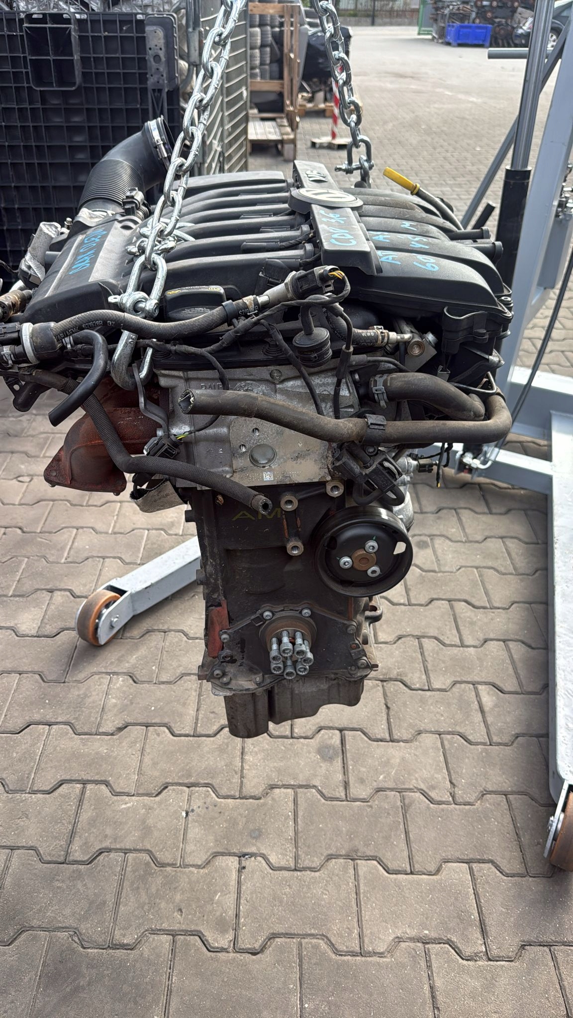 engine complete VW ATLAS 3,6 CDV 60TYS KM