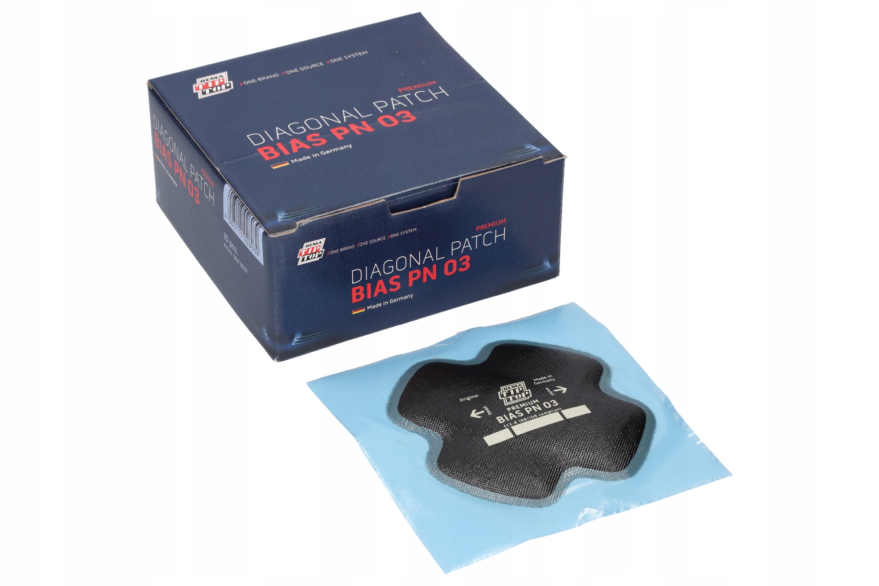 

Pn 03 Wkład naprawczy diagonalny Tip Top 100x100mm