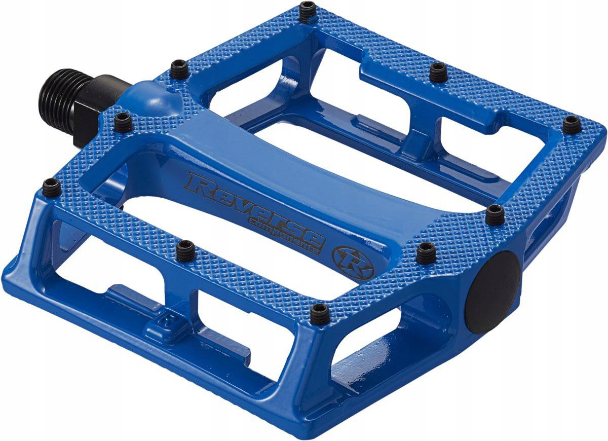 Pedały Platformowe Reverse Shape Niebieskie Dh Enduro Bmx