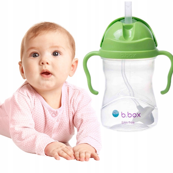 

Bidon ze słomką 240 ml, jabłkowy, b.box