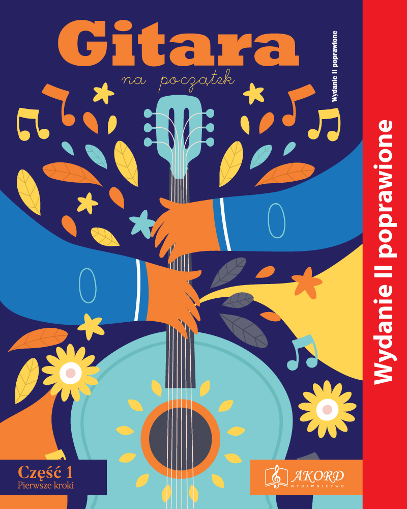 

Książka Gitara na początek pierwsza klasa część