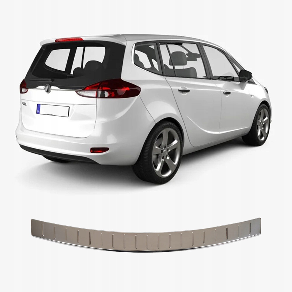 Chrom Opel Zafira C Tourer 2011-2019 Lišta Návlek na zadný nárazník