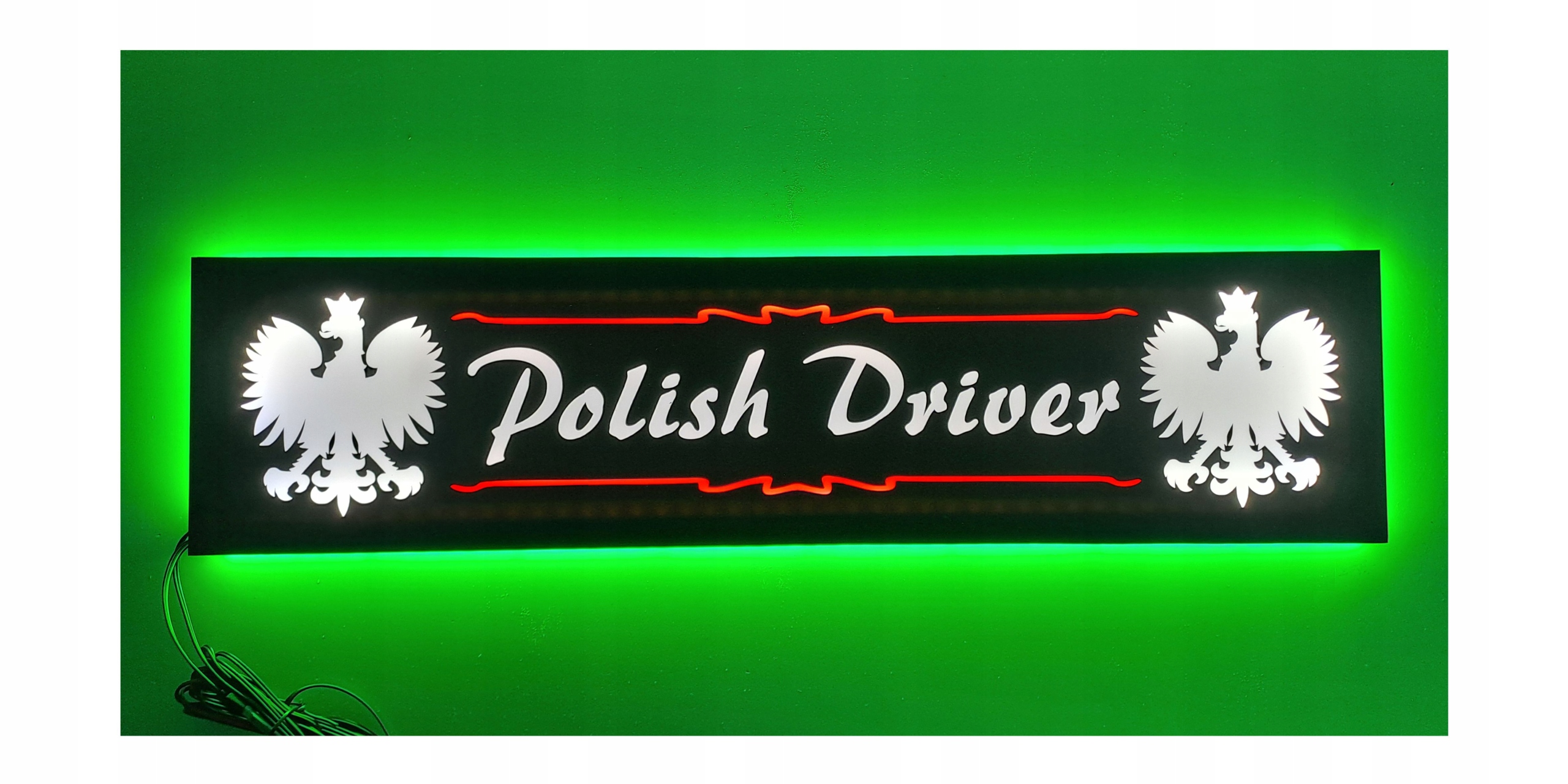 Led tabuľa Polish Driver nad posteľ s podsvietením kabíny Tir Lkw