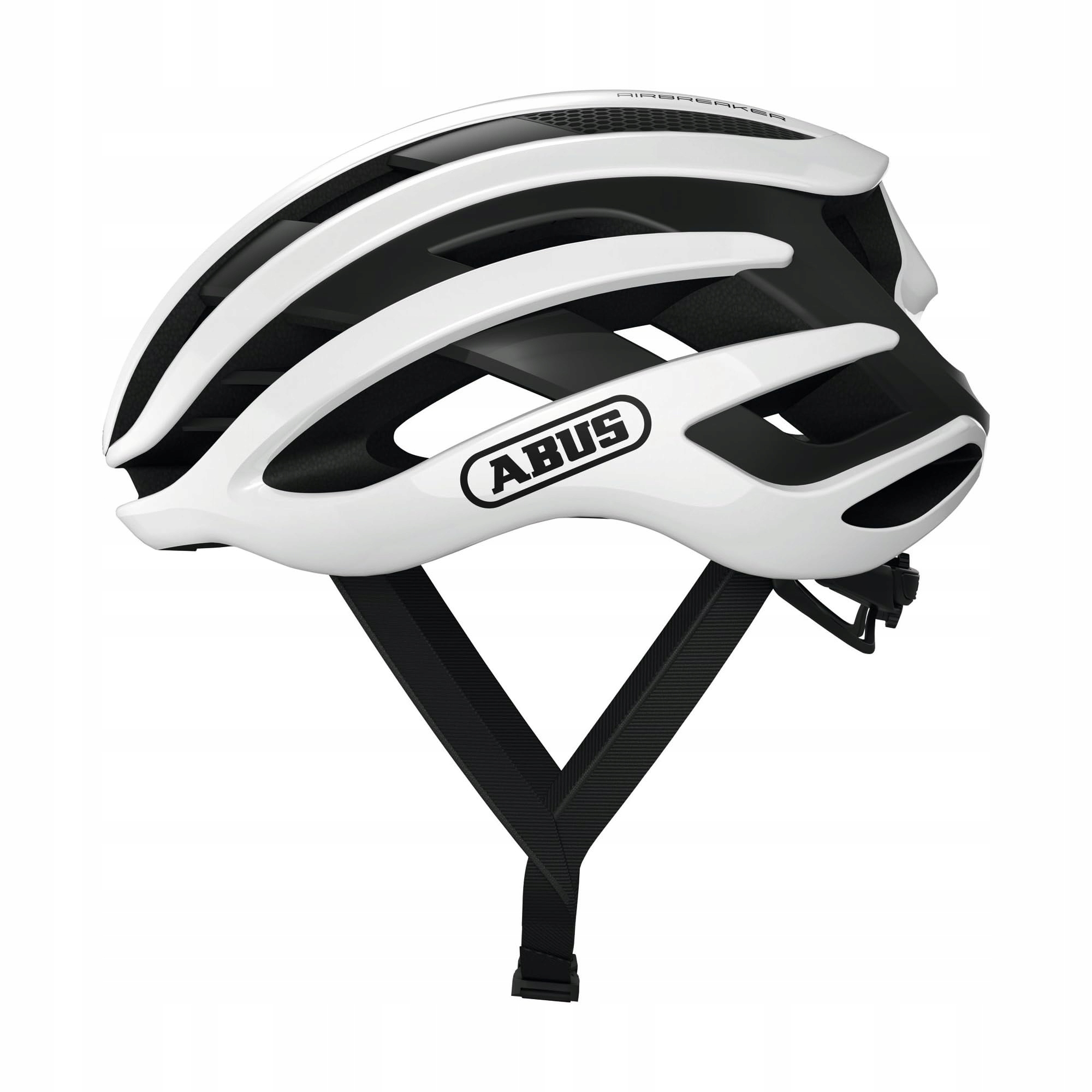 Cyklistická přilba Abus AirBreaker Polar White Bílá M 52-58 cm