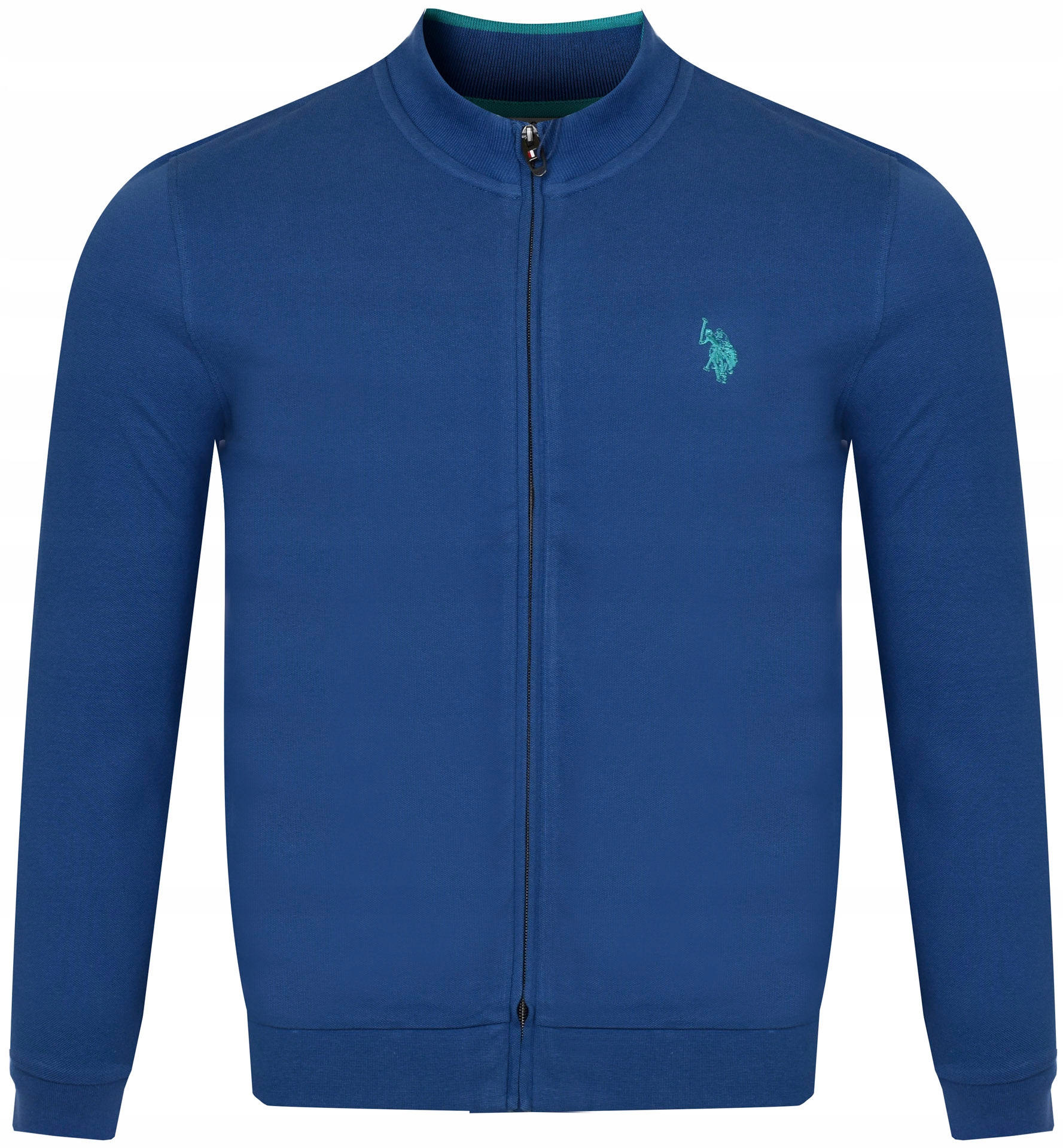 U.s. Polo Assn. Pánská Mikina Ally 187 67551 53393 172 modrá, rozepínací