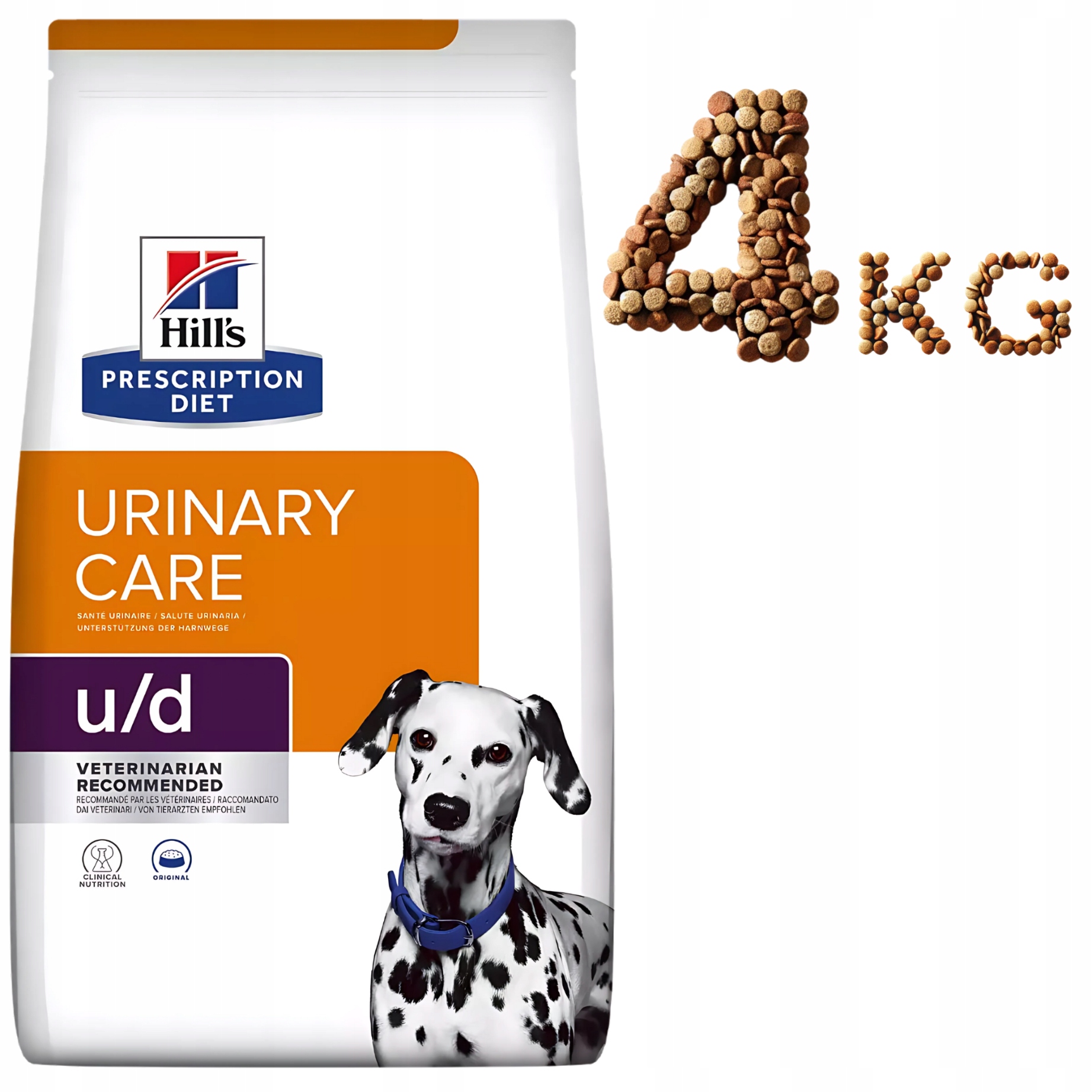 Hill's Pd Canine u/d 4 kg