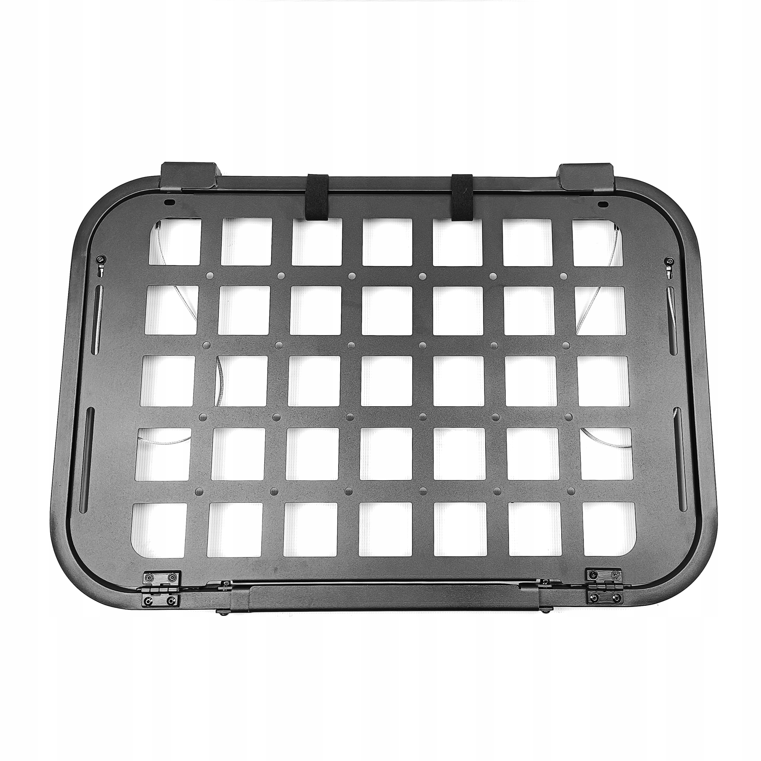 Panel Molle Suzuki Jimny na zadné sklo, otvárateľný so stolíkom, výprava