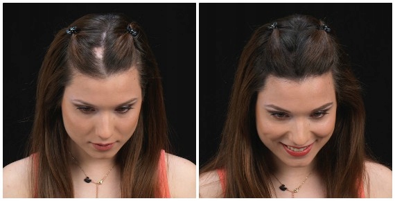 KMAX TOPICAL SHADER Zagęszcza WŁOSY i BRWI Blond Marka Kmax