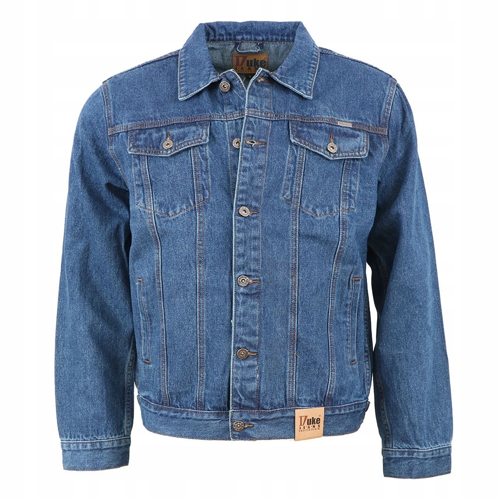Duke bunda pánská Trucker Western Denim džíska nadměrná velikost 3XL jeans