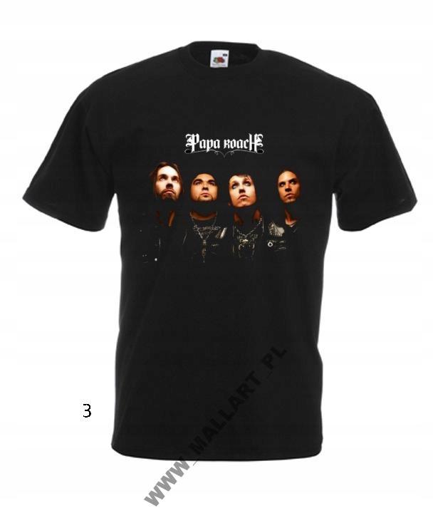 

Koszulka Męska Papa Roach Shaddix Wzory