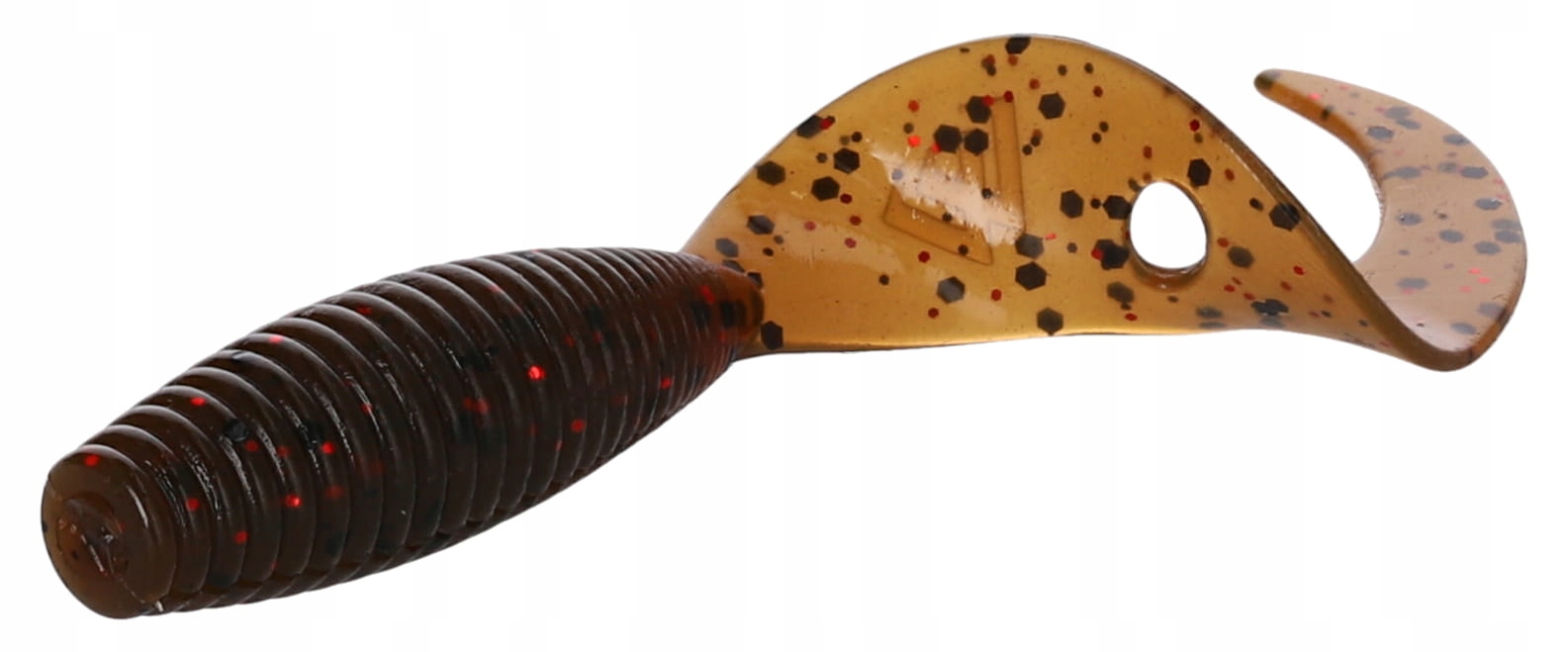przynęta Mikado Twister dł. 64mm Brown Pumpkin