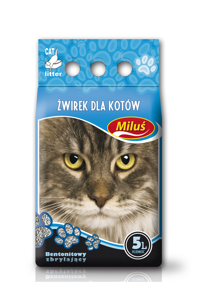 

Miluś Żwirek Bentonitowy Standard Naturalny 5l