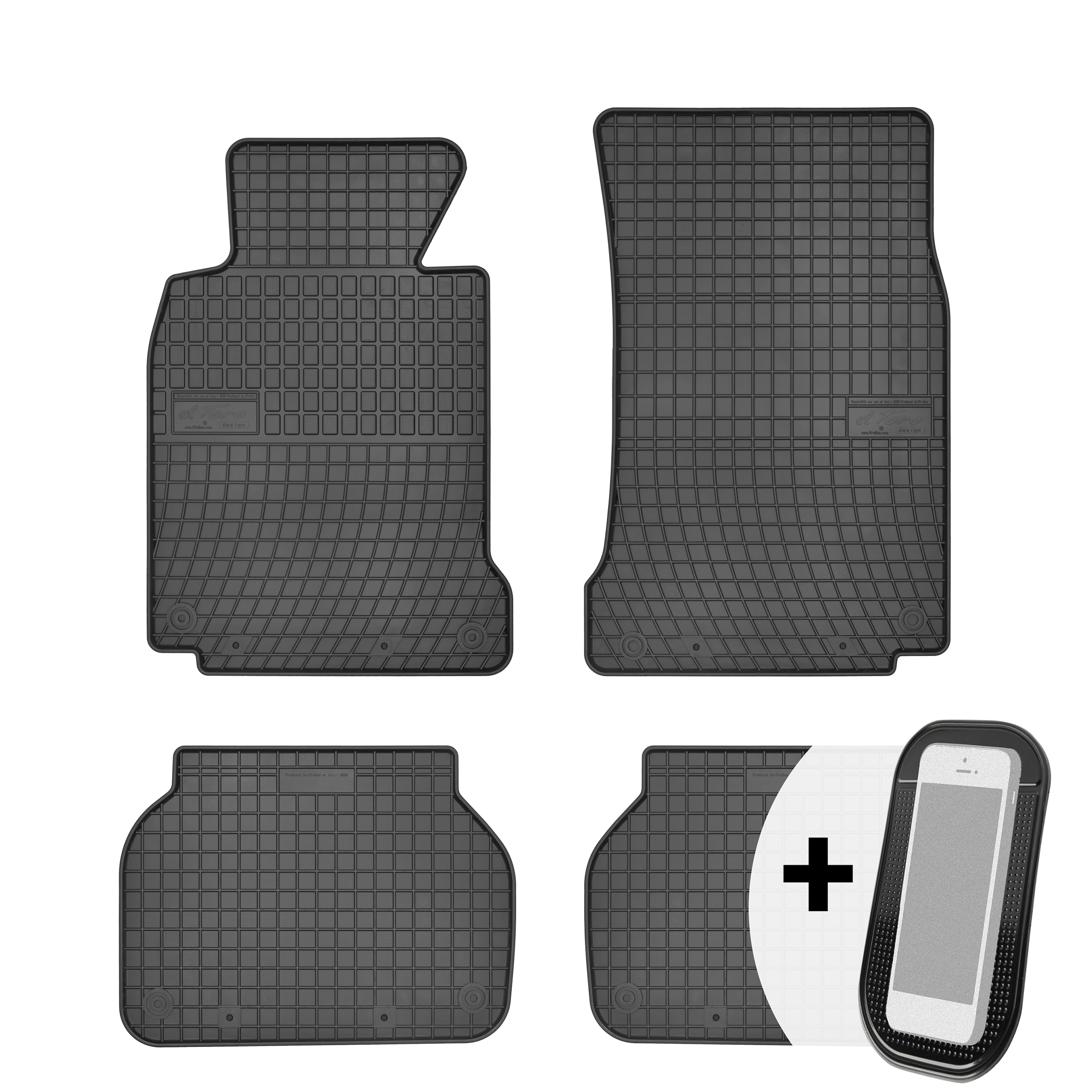 Gumové koberce pro Bmw řady 5 E39 1995-2004