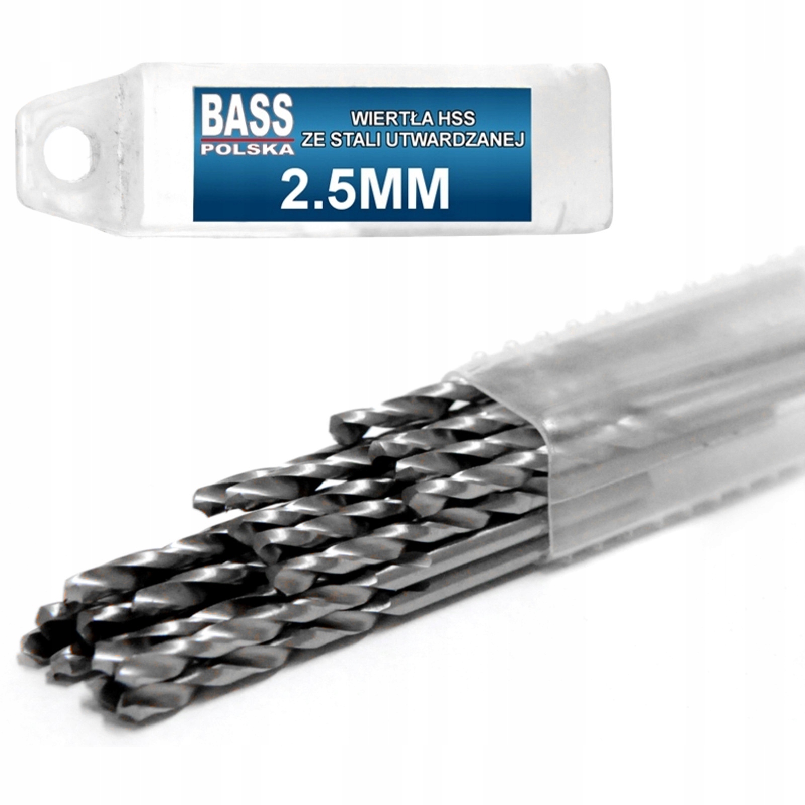 

Bass Wiertło Do Stali Metalu Hss 2,5mm 1szt