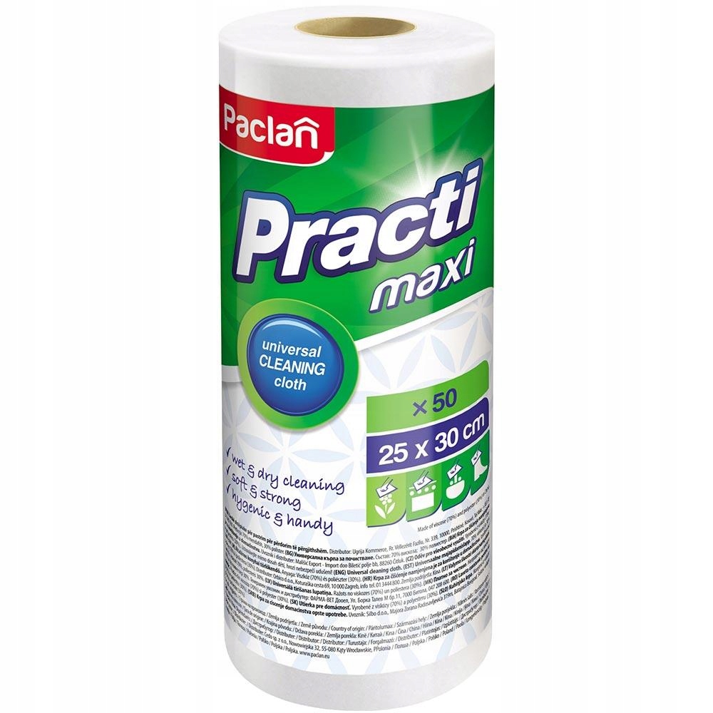 

Paclan Practi Maxi Ściereczki Na Rolce 50 Szt