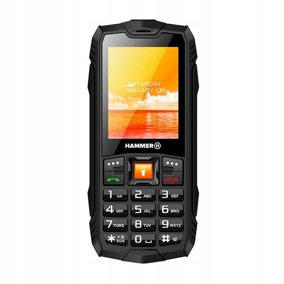 

Telefon Hammer Cross solidny pancerny na budowę