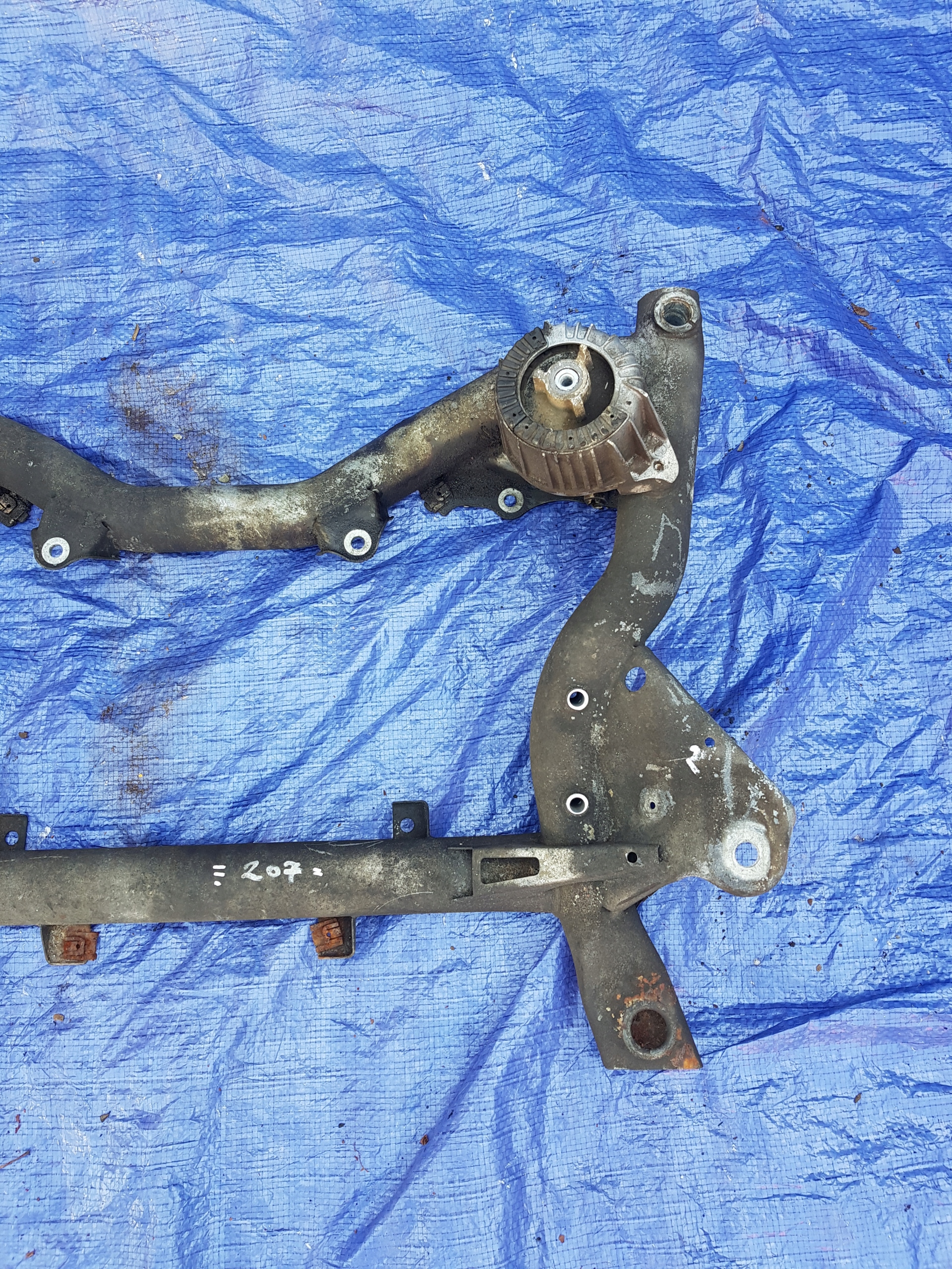 axle beam subframe axle beam front MERCEDES W204 W207