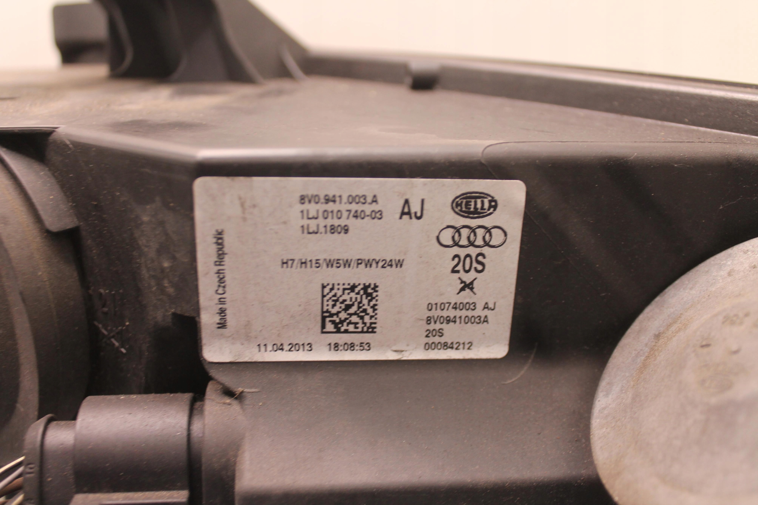 light left front front 8V0941003A AUDI A3 8V 13-16 ANGLIK