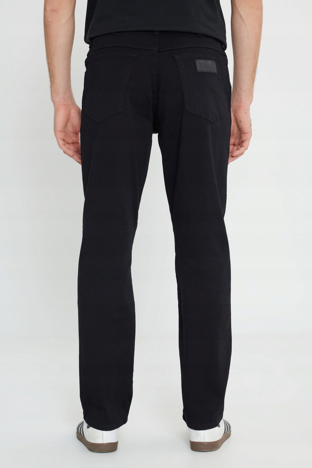 Pánské jednoduché kalhoty Wrangler Texas Black 112388603 32/32