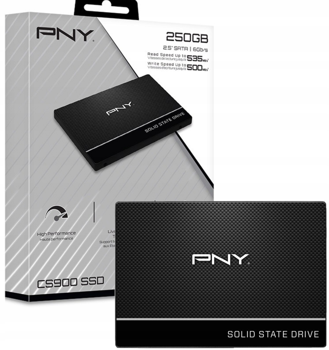 Dysk Ssd Pny CS900 250GB 2.5" Sata III