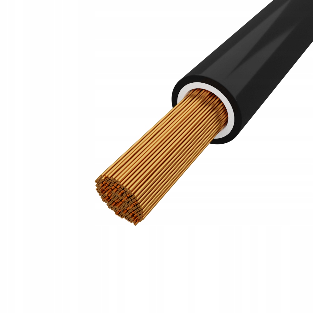 Kábel 4 mm2 čierny H07V-K 100 m Ovládacie lanko 450/750V