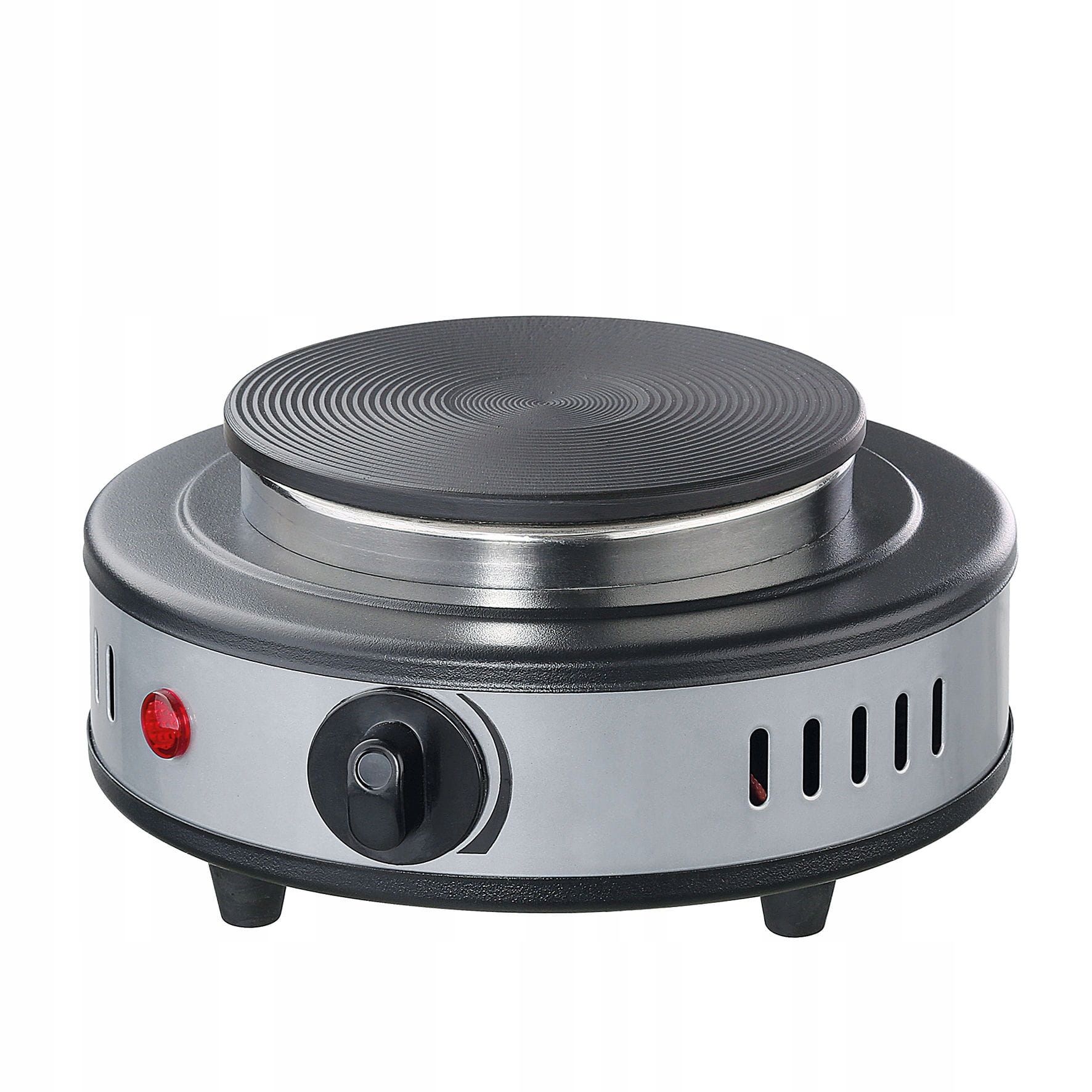 Kuchenka elektryczna jednopalnikowa Stalowa 500 W